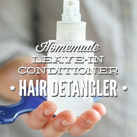 Conditioner Recipe, Homemade Goodies, Conditioner Hair, Homemade Products, Homemade Hair Products, Natural Body Care, Hair Detangler, Live Simply, Beauty Recipe