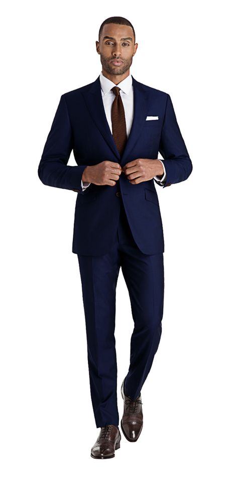 Persian Blue Herringbone Suit | Black Lapel Mens Suits Black, Bilik Permainan, Suits Black, Mens Dress Outfits, Suit Combinations, Herringbone Suit, Blue Suit Men, Beige Suits, Suits Men