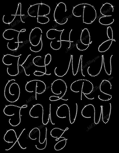 Z Monogram, String Art Letters, Diy Rhinestone Crafts, Craft Closet Organization, Rhinestone Alphabet, Rhinestone Decal, Rhinestone Designs Templates, Dot Letters, Rhinestone Designs Pattern