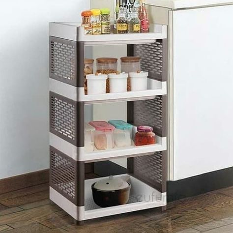 Portable Shelves, Stacking Shelves, Storing Spices, Plastic Shelves, Plastic Furniture, Towel Storage, Plastic Design, Plastic Plates, Office Equipment