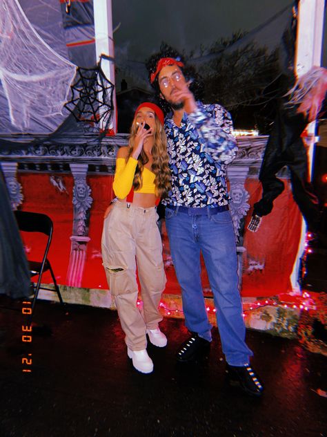 Check And Chong Halloween Costume, Chech And Chong Halloween Costumes, Check And Chong Costume, Cheech And Chong Costumes Women, Cheap Halloween Costumes For Couples, Cheech And Chong Costumes Couples, Cute Diy Halloween Costumes, Cheech And Chong Costumes, Hippie Costume Halloween