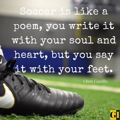 Quotes Soccer Motivational, Soccer Defender Quotes, Short Soccer Quotes, Soccer Quotes For Boys, Defender Quotes, Famous Soccer Quotes, Soccer Player Quotes, Soccer Defender, Famous Football Players