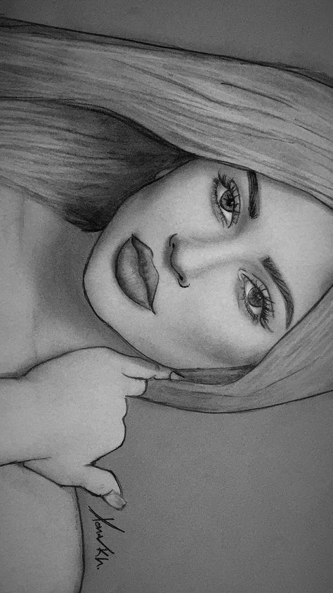 Kylie Jenner Anime, Drawing Kylie Jenner, Kylie Jenner Art Drawings, Kardashian Drawings, Kylie Jenner Sketch, Kendall Jenner Drawing, Kylie Jenner Drawing, Hipster Drawings, Kylie Lipstick