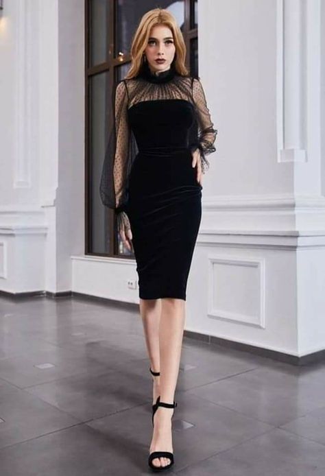 Cocktail Dress Classy Elegant, Cocktail Dress Classy, Beauty And Grace, Black Dresses Classy, Elegant Cocktail Dress, Dress Display, Dresses For Teens, Classy Dress, Fashion Classy