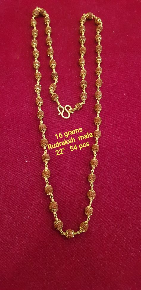 Rudraksh Mala, Rudraksha Mala, Gold Earrings Designs, Lord Shiva, Designer Earrings, Shiva, Gold Earrings, Room Design, Gold Necklace