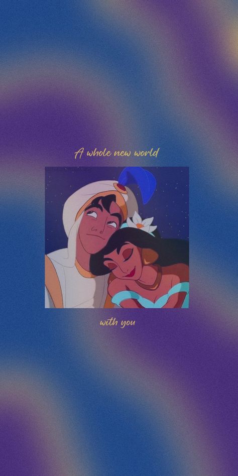 Disney Icons Wallpaper, Aladdin Astetic, Jasmin Wallpaper, Aladin Wallpaper Aesthetic, Alladin Wallpaper Aesthetic, Aladdin Disney, Disney Jasmine Wallpaper, Jasmine And Aladdin, Aladdin Wallpaper Iphone