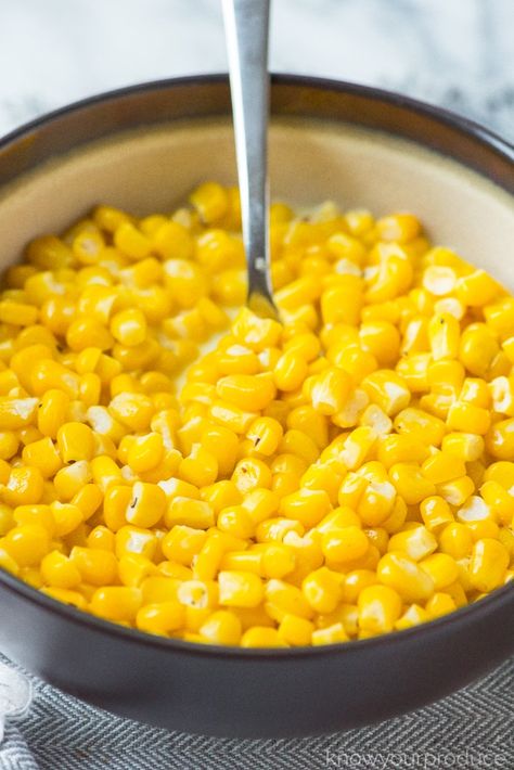 Corn Butter, Vegetarian Side Dish Recipes, Thanksgiving Hosting, Corn Side, Vegetarian Side Dish, Easter Sides, Corn Recipes Side Dishes, Spaghetti With Ground Beef, Butter Corn