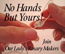 OLRM publishes FREE instructions for making rosaries. How to make a rosary instructions are available for cord and wire rosaries. Making Rosaries How To, Wall Rosary Diy, Diy Rosary Necklace, Make A Rosary, Making Rosaries, Rosary Making, Knotted Rosary, Rosary Jewelry, Catholic Crafts