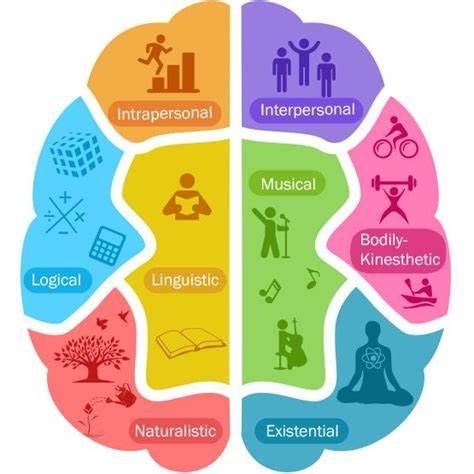 Multiple Intelligences Activities, Brain Models, Multiple Intelligence, Multiple Intelligences, Holistic Education, Counseling Activities, Mindfulness For Kids, Differentiated Instruction, Flipped Classroom