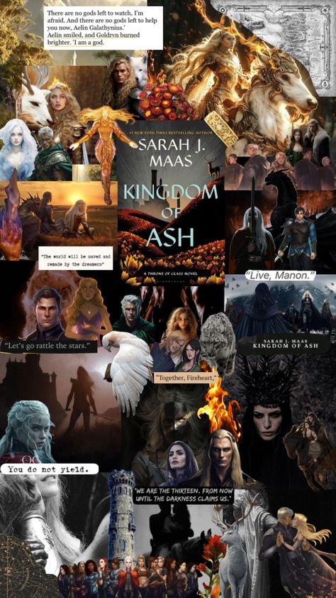 Kingdom of Ash ❤️‍🔥👑⚔️🏔️🌿 #kingdomofash #throneofglass #throneofglassaesthetic #throneofglasswallpaper #throneofglassseries #throneofglassquote #throneofglassaestetic #throneofglassaelin Manon Dorian, Kingdom Of Ash, Throne Of Glass Characters, Throne Of Glass Quotes, Throne Of Glass Fanart, Quote Collage, Throne Of Glass Books, Fantasy Romance Books, Throne Of Glass Series