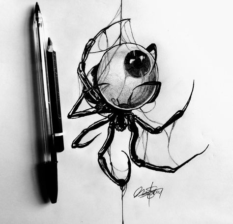 Latest Drawing, Scary Spider, Spider Drawing, Spiders Scary, Creepy Spider, Gcse Art Sketchbook, Mouth Drawing, Art Story, Doodle Art Designs