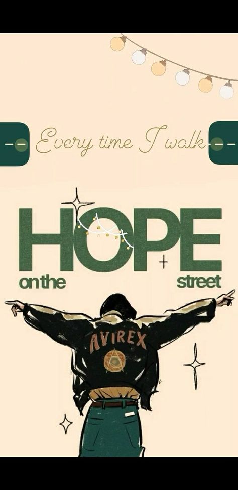 Hope On The Street Wallpaper, Hope Aesthetic, Hope Images, Street Wallpaper, Hope On The Street, Hoseok Icon, Hope Wallpaper, Future Wallpaper, Bts Wallpaper Lyrics