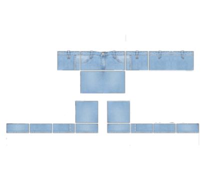 Royale High Denim Pattern, Rh Jean Patterns, Roblox Clothing Templates Pants, Roblox Jean Shorts Template, Shorts Roblox Template, Clothing Templates, Easy Pixel Art, Roblox Shirt, Cross Stitch Rose