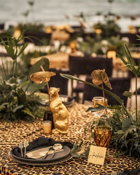 A Glamorous Jungle Disco Wedding at Playa✨ Garrett and Andrew envisioned an intimate destination beach wedding with glamorous, jungle disco vibes far from traditional celebrations. They worked with @dianaromo.weddings to make their dream a reality. «Diana and her team were instrumental in bringing our vision to life in a realistic and inspiring way,» shared the couple. Click the link in the bio to read the full story! Planner, Designer & Stylist: @dianaromo.weddings Main Photographer: @wam... Jungle Disco Wedding, Jungle Disco, Story Planner, Jungle Wedding, Disco Vibes, Safari Wedding, Disco Wedding, Destination Beach Wedding, Wedding In Mexico