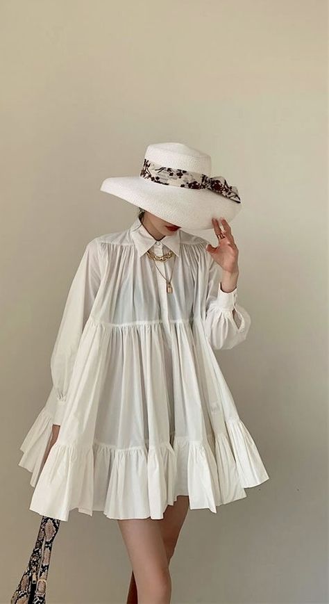 Linen Dress Plus Size, Oversized Plus Size Outfits, Oversized Dress Outfit, Vestidos Country, Oversized Dresses, Tunics For Women, Cotton Tunic Dress, Looks Street Style, Oversized Dress