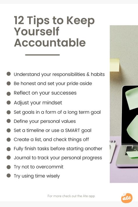 How are you keeping yourself accountable? How To Be Accountable, How To Hold Yourself Accountable, Hold Yourself Accountable, Personal Progress, Personal Values, Long Term Goals, Smart Goals, Self Discipline, A Concept