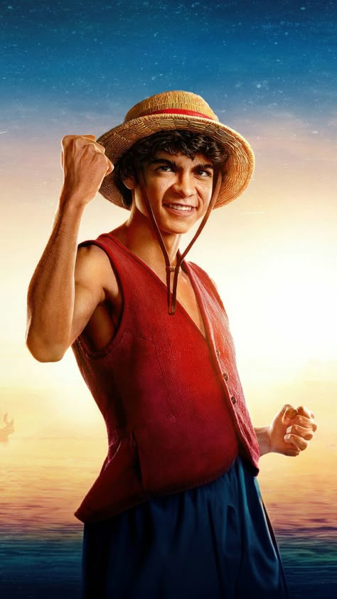 Luffy Live Action, Monkey D. Luffy Wallpapers, One Piece 2023, Action Wallpaper, Luffy D Monkey, One Piece Movies, 2023 Wallpaper, Action Pictures, One Piece Live Action