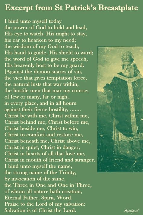 Anglican Prayers, St Patrick Prayer, Morning Offering, Prayer Prompts, St Patricks Day Quotes, Novena Prayers, Irish Quotes, Reflection Quotes, Beautiful Prayers