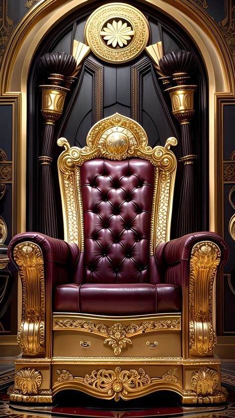 Throne Chair Backdrop, Dragon Man, Throne Chairs, Royal Chair, King Chair, Gold Design Background, Throne Chair, Stage Backdrop, Dining Chair Design