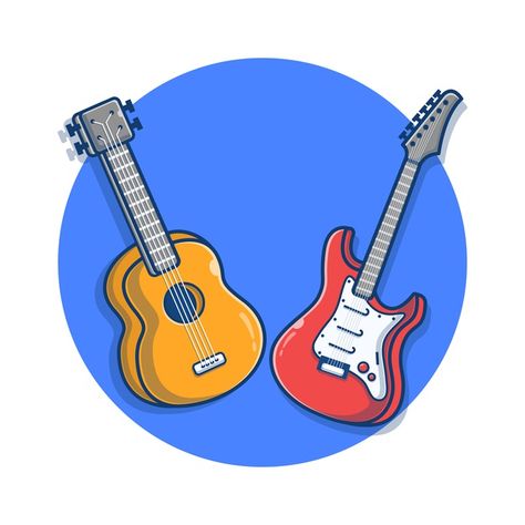 Electric Guitar Illustration, Guitar Cartoon, Guitar Illustration, Guitar Drawing, Emoji Wallpaper Iphone, Heavy Metal Fashion, Cartoon Video Games, Music Festival Poster, Old Garage