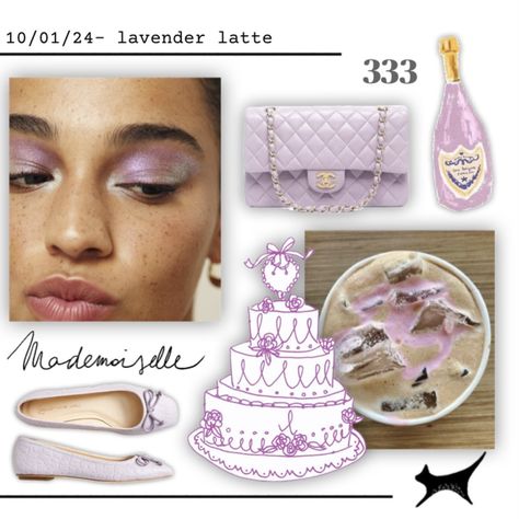 #itgirl #2024 #fyp #beautyblog #vogue #voguemagazine #muse #inspo #aesthetic #moodboard #fashion #style #inspo #collage #vintage #homedecor #chic #model #lavender #lavenderlatte #lavenderhaze #lavenderlatte #purple #purpleaesthetic #lilac #la #espresso #chic #model #itgirl #pink #pinkaesthetic #chic #insandouts #2024goals #visionboard #rhode #rhodeskin #haileybieber #haileybaldwin #ribbon #bow #preppy #trending #trend #cosmopolitan #chanel #chanelbag Lavender Aesthetic Vintage, Lavender Collage, Inspo Collage, Lavender Milk, Lavender Latte, Energy Aesthetic, Moodboard Fashion, Nars Eyeshadow, Feminine Energy Aesthetic