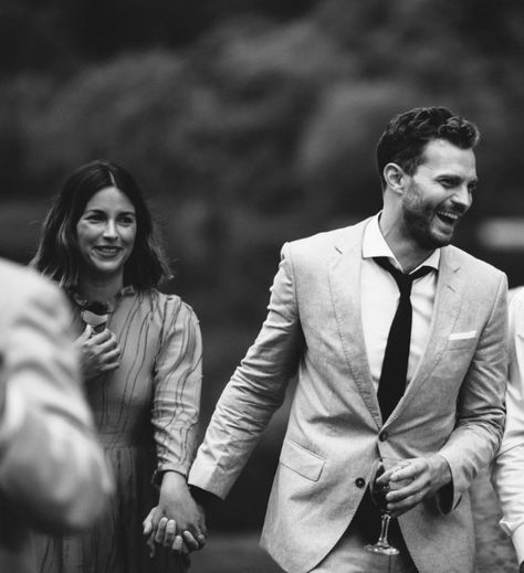 Amelia Warner Jamie Dornan, Jamie Dornan And Wife, Amelia Warner, Babysitting Jobs, Love Wife, Irish Men, Fifty Shades Of Grey, Dakota Johnson, Jamie Dornan