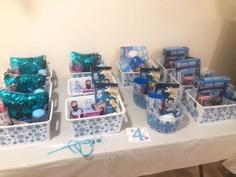 A Frozen themed birthday party! Ideas for throwing a DIY Frozen party on a budget! Cookie Decorating, Cake, Favors, Decorations, Gift Ideas and More! #frozenparty #frozenbirthday #frozenbirthdayparty #frozencake #diy #frozendecorations #frozengifts #events #kidspartyideas #lollipops #weliketo party plan #partyplanning #cookiedecorating #kidsparty #disneyfrozenparty Diy Frozen Party, Frozen Birthday Favors, Disney Frozen Party Favors, Frozen Gift Bags, Frozen Party Bags, Birthday Party Gift Bag Ideas, Elsa Frozen Party, Frozen Birthday Party Favors, Frozen Favors