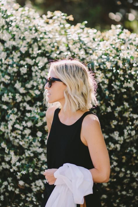 cutest blonde blunt bob | @kinzielynmadsen Blonde Bob Hair, Fun Trips, Blonde Bob Hairstyles, Wavy Lob, Classic Bob, Santa Ynez, Lob Haircut, Bob Hair, Blonde Bobs