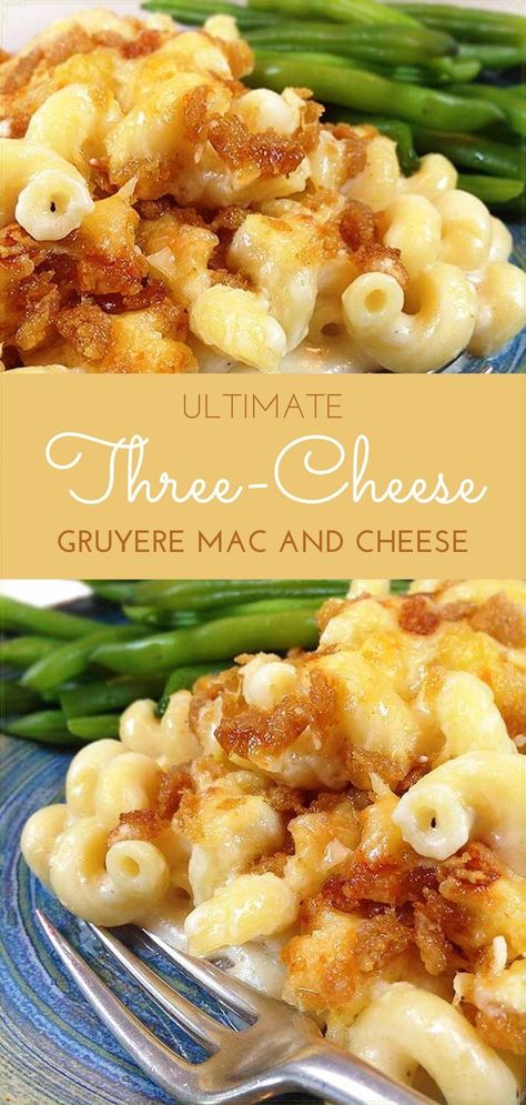 Cheese Gruyere, Gruyere Mac And Cheese, Thanksgiving Mac And Cheese, The Best Macaroni And Cheese, Fancy Mac And Cheese, Cheesy Mac, Best Mac N Cheese Recipe, Cheddar Mac And Cheese, Cheesy Mac And Cheese