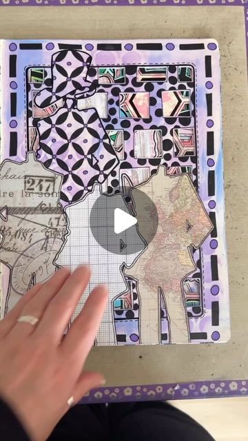 Sandra Botham 🇬🇧 on Instagram: "Do I keep these recent pages created in a @dyanreaveley class all together or do I split them throughout my journal? What do you guys think?   #redkittybcreates #dylusions #dylusionsstencils #dylusionsstamps #dylusionspaint #dyanreaveleyandmoore #artjournal #artjournaling #dailyartpractice #dyanreaveley #artfromtheheart_uk #rangerink #stampersanonymous @artfromtheheart_uk @ranger_ink @stampersanonymous" Dyan Reaveley Dylusions, Dyan Reaveley, My Journal, Ranger Ink, June 15, Art Practice, Layout Ideas, Art Journal, Split