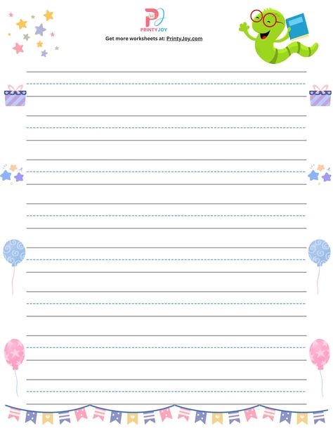 Writing Paper Kindergarten Free Printable Lined Paper Printable Free, Writing Paper Kindergarten, Kindergarten Writing Paper, Free Paper Printables, Free Printable Kindergarten, Quick Writes, Printable Kindergarten, Lined Writing Paper, Middle School Writing