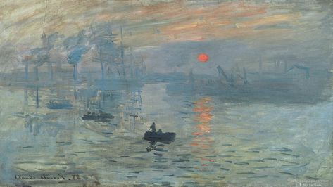 Claude Monet Hd Wallpapers For Pc 4k Monet Wallpaper, Famous Impressionist Paintings, Impression Sunrise, Impressionism Monet, Istoria Artei, Claude Monet Paintings, Claude Monet Art, Berthe Morisot, Most Famous Paintings