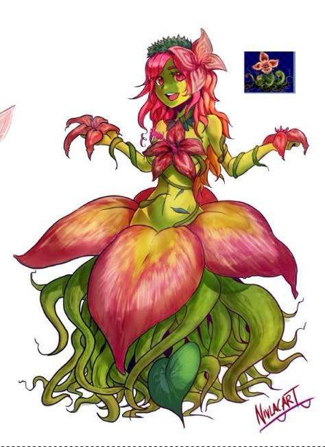 Pet Anime, Plant Monster, Mysterious Island, Monster Girl Encyclopedia, Monster Girls, Monster Characters, Rpg Maker, Fantasy Races, Terraria