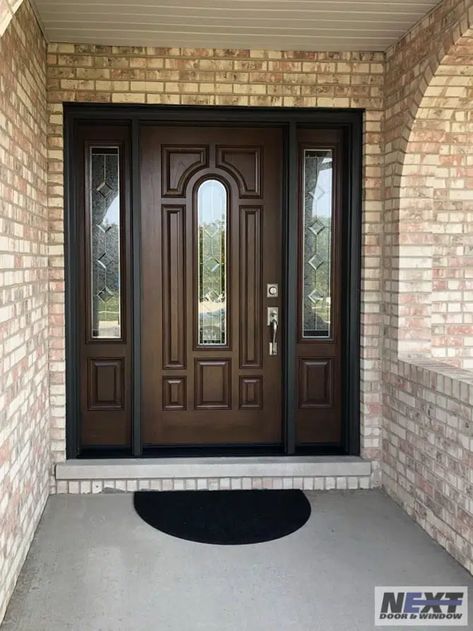 OUR FAVORITE INSTALLATIONS OF 2020 | Next Door and Window Single Door Design For Bedroom, Patio Door Installation, Front Entry Door, House Main Door, House Front Door Design, Single Door Design, House Main Door Design, Bamboo House Design, Main Entrance Door Design