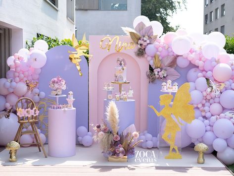 Enchanted Fairy Garden Party Backdrop, Fairy Theme Birthday Decoration, Fairy Princess Birthday Party Decoration, Fairy Theme Birthday Party Backdrop, Princess 1st Birthday Party Decoration, Fairy Theme Backdrop, Debut Background, Tinkerbell Birthday Party Decorations, Fairy Theme Birthday Party Decoration