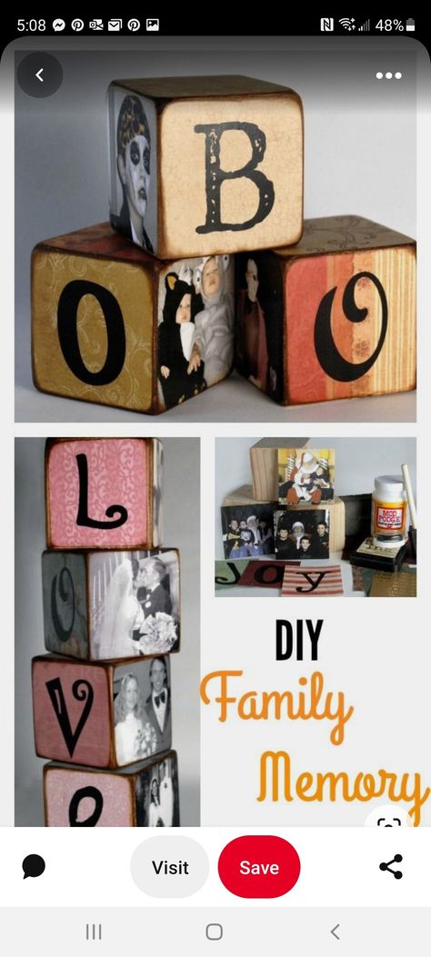 Square Blocks Wood, Wood Block Family Figures, Family Blocks Wooden Diy, Wooden Block Painting Ideas, Crafts With Wooden Blocks, Wooden Blocks Decor Craft Ideas, Alphabet Blocks Crafts, Letter Blocks Decor, Crafts Printable