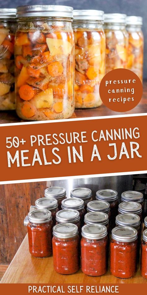 Meals In Jars, Canning Beef Stew, Canning Meals, Pressure Canning Meat, Canning Soup Recipes, Meal In A Jar, Canning Meat, Historical Food, Easy Canning