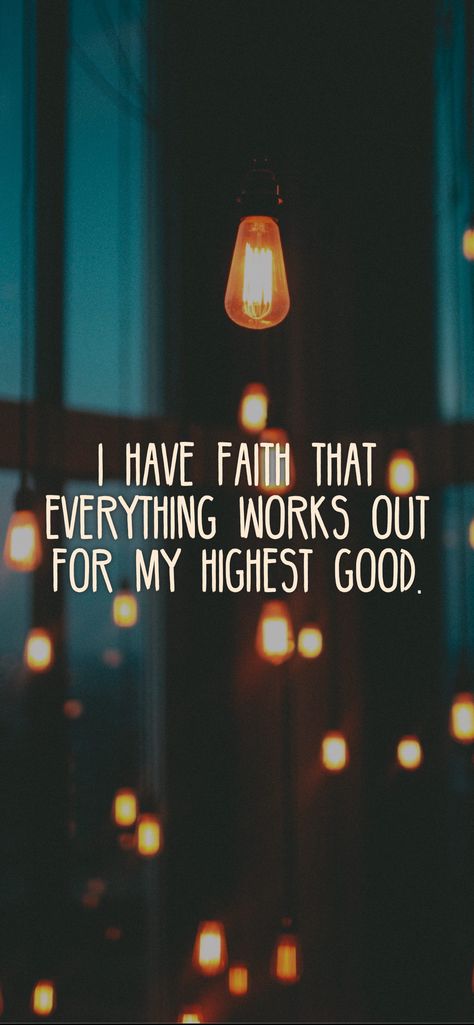 I have faith that everything works out for my highest good. From the I am app: https://iamaffirmations.app/download Believe In Me Quotes, Trust Me Quotes, Proud Of Myself Quotes, Thought Control, Dear Diary Quotes, Motivation App, I Believe In Me, Everything Happens For A Reason, Words Of Affirmation