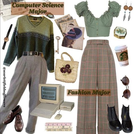 Poet Outfit, Inspire Outfits, Thrift Ideas, Green Academia, Academia Aesthetic Outfit, Dark Academia Outfits, Dark Academia Style, Academia Outfits, Mood Clothes