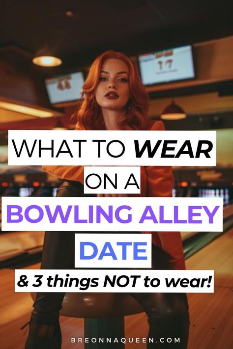 Roll in Style: Top Bowling Date Outfits to Make an Impression Bowling Christmas Party Outfit, Classy Bowling Outfit, Bingo Night Outfit Ideas, Mom Bowling Outfit, Date Night Arcade Outfit, Outfit For Game Night, Bowling Birthday Party Outfit, Going Bowling Outfit, Billiards Date Outfit