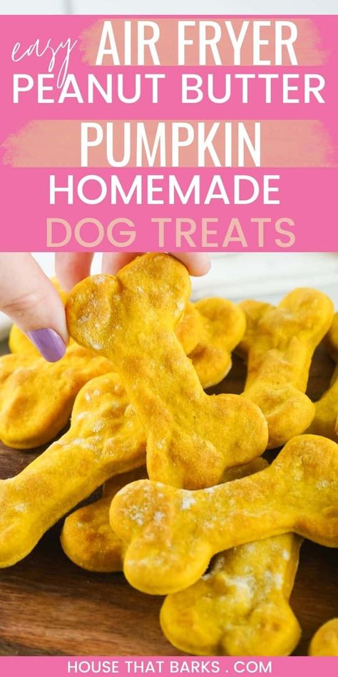 Air fryer dog treats are fun and easy way to make homemade treats for your dog. Quick, and produces tasty and nutritious snacks that your pups will love. Air Fryer Dog Treats, Pumpkin And Peanut Butter, Make Dog Treats, Dog Cookie Recipes, Soft Dog Treats, Pet Treats Recipes, Dog Treats Homemade Easy, Easy Dog Treat Recipes, Dog Biscuit Recipes