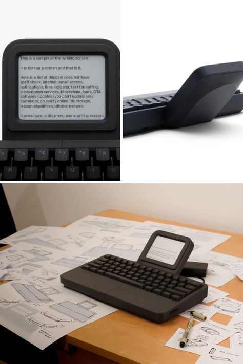 Electronic Typewriter, E Paper Display, Writers Desk, E Ink Display, Mini Computer, Pc Builds, E Ink, Dropshipping Products, Free Writing