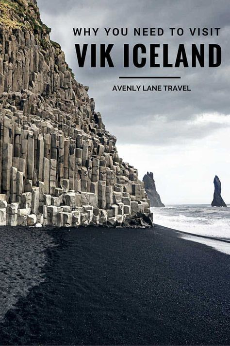 Vik Iceland, Why It Is A MUST See! Iceland Beach, Iceland Resorts, Europe Adventure, Vik Iceland, Iceland Vacation, Iceland Adventures, World Most Beautiful Place, Black Beach, Group Shots