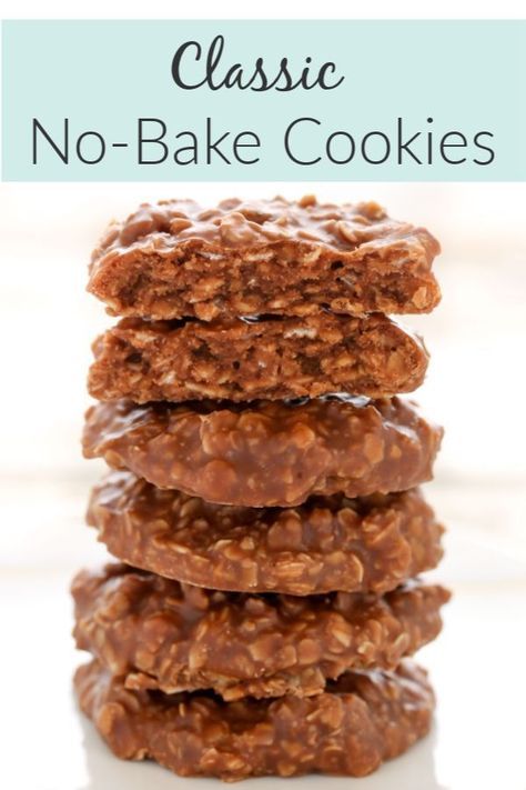 Easy No Bake Cookies, Chocolate Chip Shortbread Cookies, Dessert Homemade, Dessert Cookies, Peanut Butter Oats, Toffee Cookies, Baking Recipes Cookies, Easy No Bake Desserts, Cookies Chocolate