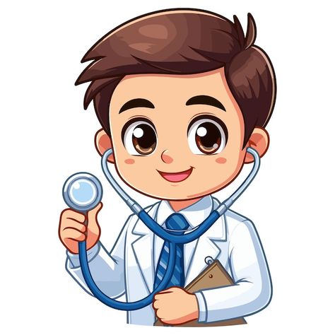 Doctor Cartoon Image, Doctor Illustration Art, Cute Doctor Cartoon, Doctors Cartoon, Medical Cartoon, Doctor Illustration, Doctor Clipart, Doctor Vector, Doctor Cartoon