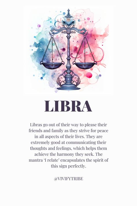 Libra Zodiac SignLibra What the zodiac signs say about personality, relationships, career success, and more... Key Libra Facts: Dates:  September 23 – Octobe... September Libra Zodiac Facts Women, September Libra Zodiac Facts, October Libra Zodiac Facts, Libra Quotes Facts, Libra Qualities, Libra Meaning, Libra Career, Libra Personality Traits, Libra Signs