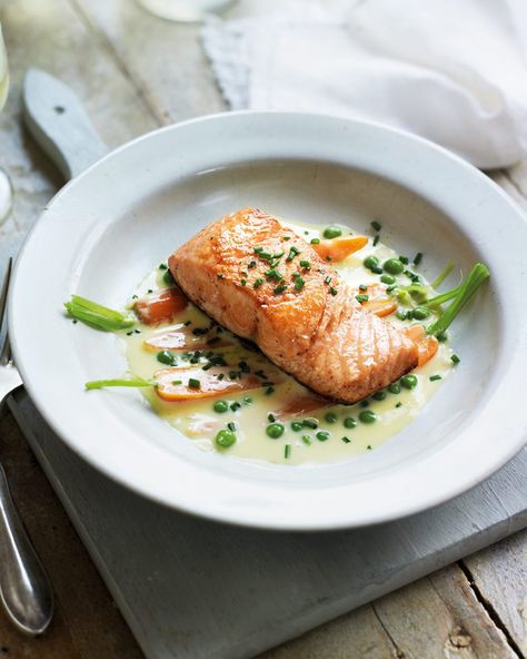 Michel Roux Jr's beurre blanc - delicious. magazine Roux Recipe, Apartment Recipes, Celebrity Chef Recipes, Trout Recipes, Creamy Pasta Recipes, Delicious Magazine, Pescatarian Recipes, Tv Personality, Seasonal Recipes