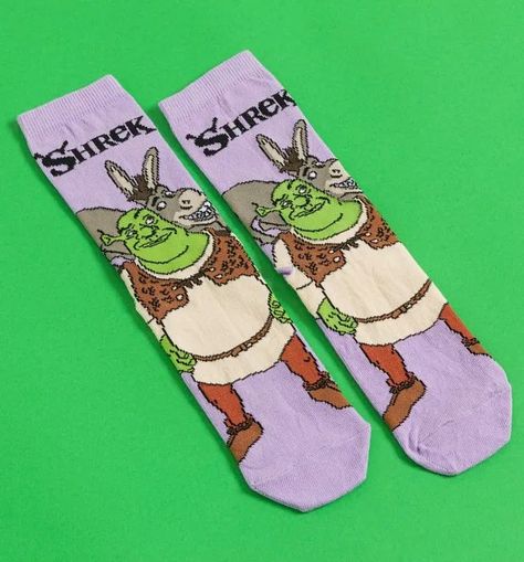 Shrek And Donkey, Cinema History, Awesome Socks, Woman Movie, Dreamworks Animation, Retro Gifts, Movie Buff, Santa Gifts, Celebrity Names