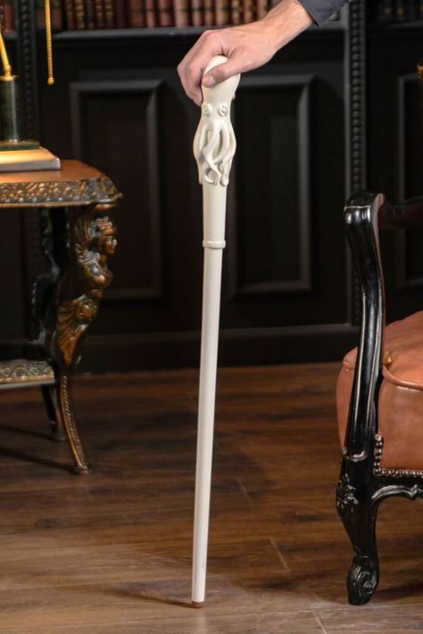 Experience enchantment with our White Knob Handle Octopus Walking Cane, a unique and handcrafted wooden stick for walking. Featuring intricate hand carving, this walking staff adds a touch of magic to every step. White Walking Stick, Knob Handle Octopus Walking Cane, Unique Walking Cane, Handcrafted Wooden Stick for Walking, Hand Carved Walking Staff Fashionable Canes, Walking Staff, Walking Aids, White Knobs, Wooden Canes, Wooden Walking Sticks, Walking Sticks And Canes, Walking Cane, Walking Canes