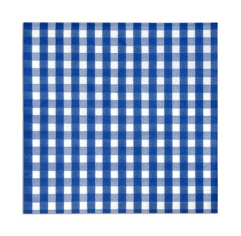 Barbecue Wedding, Plaid Party, Party Table Decor, Hearty Lunch, Fancy Restaurants, 100 Gift, Blue And White Gingham, Graduation Parties, Beverage Napkins